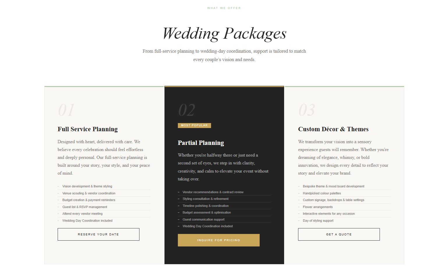 OleDia Events packages